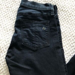 Midnight blue rag & bone jeans/jeggings. Size 26.